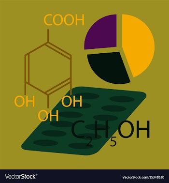 Flat icon on stylish background medical vector image