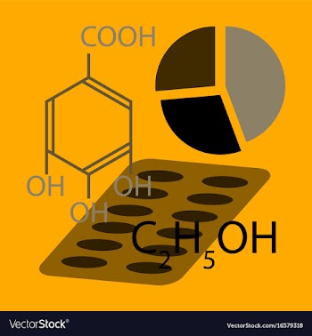 Flat icon on stylish background medical vector image