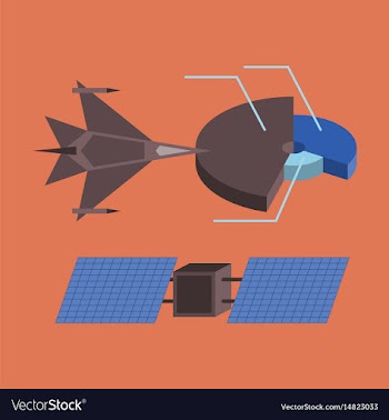 Flat icon on stylish background military vector image