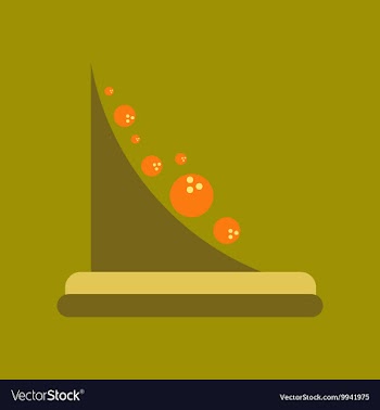Flat icon on stylish background mountain rocks vector image