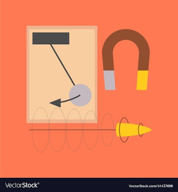 Flat icon on stylish background physics lesson vector image