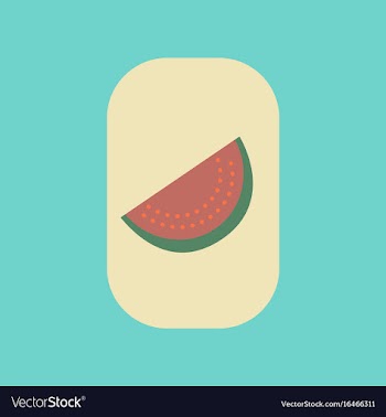 Flat icon on stylish background poker slice vector image