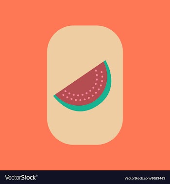 Flat icon on stylish background poker slice vector image