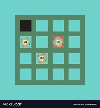 Flat icon on stylish background poker table vector image