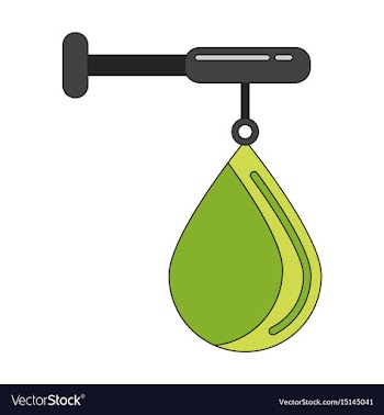 Flat icon on stylish background punching bag vector image