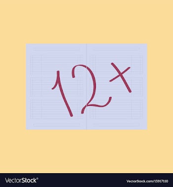 Flat icon on stylish background school journal vector image