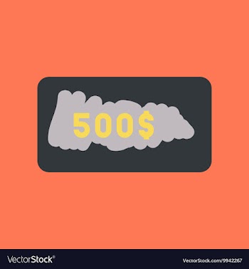 Flat icon on stylish background scratch card vector image