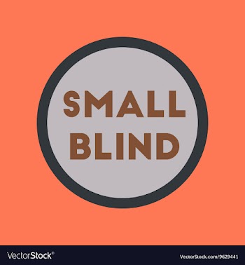 Flat icon on stylish background small blind vector image
