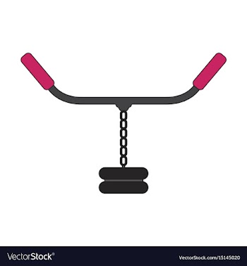 Flat icon on stylish background sports simulator vector image