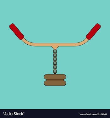 Flat icon on stylish background sports simulator vector image
