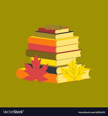 Flat icon on stylish background stack of books vector image