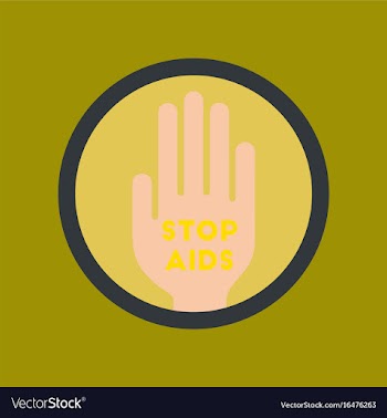 Flat icon on stylish background stop aids symbol vector image