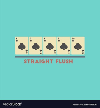 Flat icon on stylish background straight flush vector image