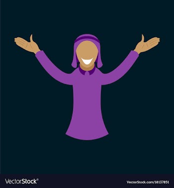 Flat icon on theme arabic business arabic man vector image
