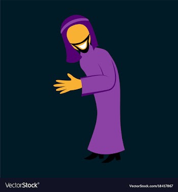 Flat icon on theme arabic business arabic man vector image