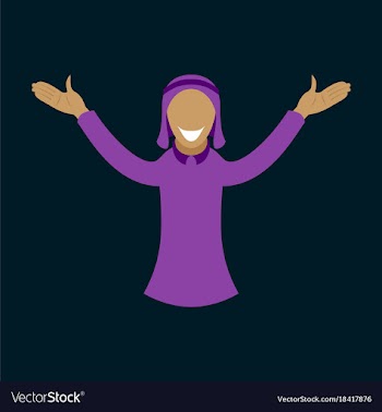 Flat icon on theme arabic business arabic man vector image