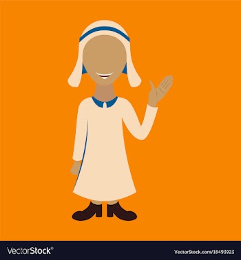 Flat icon on theme arabic business arabic man vector image