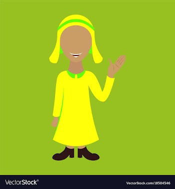 Flat icon on theme arabic business arabic man vector image