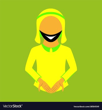 Flat icon on theme arabic business arabic man vector image