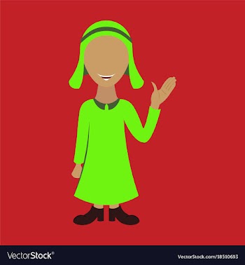 Flat icon on theme arabic business arabic man vector image