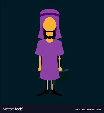 Flat icon on theme arabic business arabic vector image
