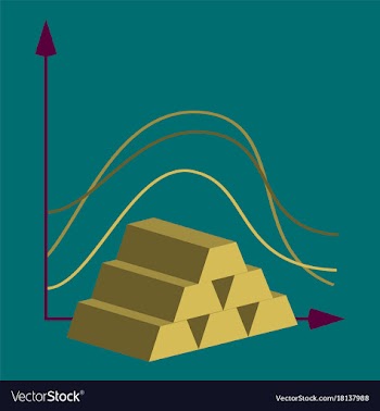 Flat icon on theme arabic business bar chart vector image
