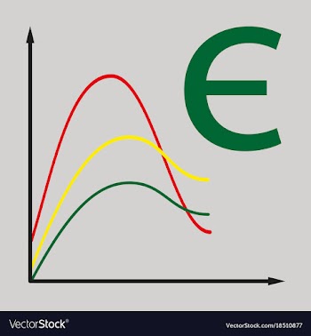 Flat icon on theme arabic business euro chart vector image