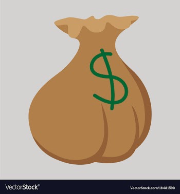 Flat icon on theme arabic business money bag vector image