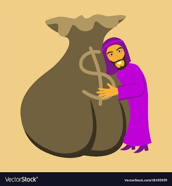 Flat icon on theme arabic business muslim and bag vector image
