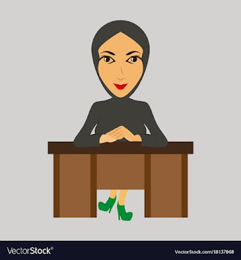 Flat icon on theme arabic business muslim vector image