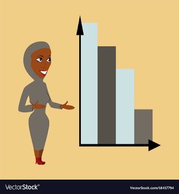 Flat icon on theme arabic business muslim vector image