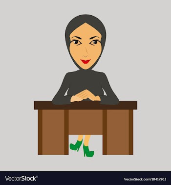 Flat icon on theme arabic business muslim vector image