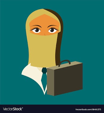 Flat icon on theme arabic business muslim vector image
