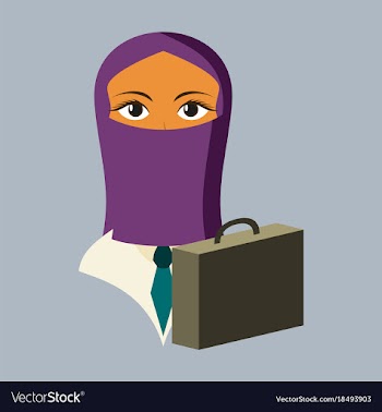 Flat icon on theme arabic business muslim vector image