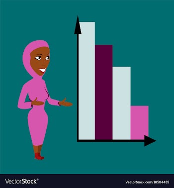 Flat icon on theme arabic business muslim vector image