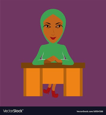 Flat icon on theme arabic business muslim vector image