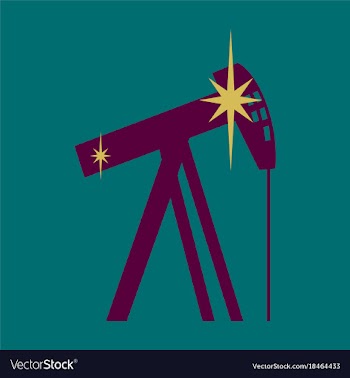 Flat icon on theme arabic business oil derrick vector image
