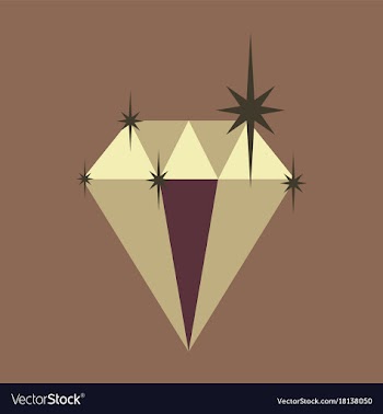 Flat icon on theme arabic business precious stone vector image