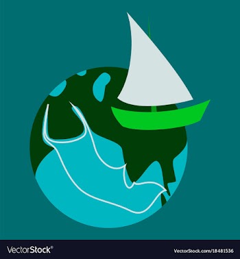 Flat icon on theme arabic business silk road vector image
