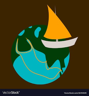 Flat icon on theme arabic business silk road vector image