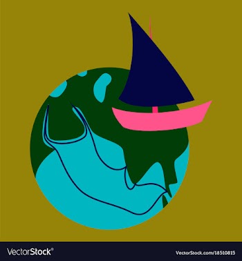 Flat icon on theme arabic business silk road vector image