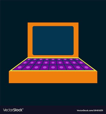 Flat icon on theme arabic business suitcase of vector image