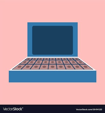 Flat icon on theme arabic business suitcase of vector image