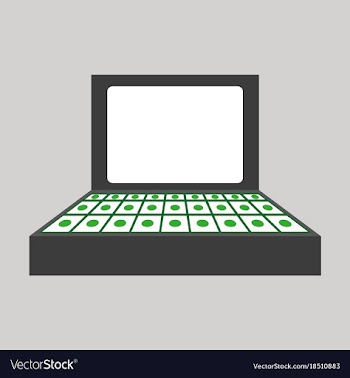 Flat icon on theme arabic business suitcase of vector image