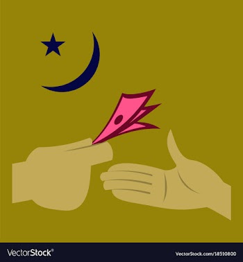 Flat icon on theme arabic business transfer of vector image
