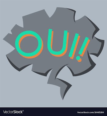 Flat icon on theme comic speech bubble vector image