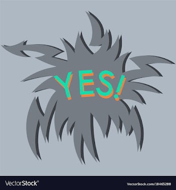 Flat icon on theme comic speech bubble vector image