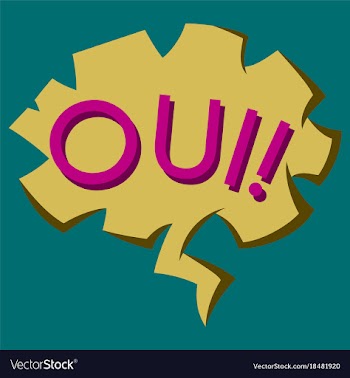 Flat icon on theme comic speech bubble vector image