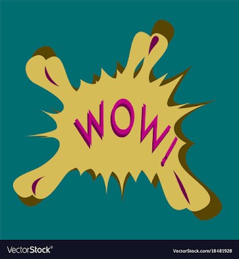 Flat icon on theme comic speech bubble vector image
