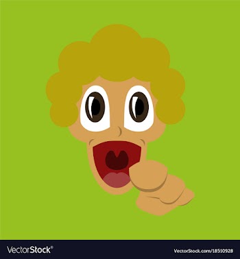 Flat icon on theme humor loudly laughing vector image